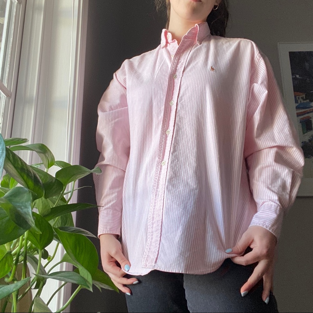 Ralph Lauren Pink Button Up